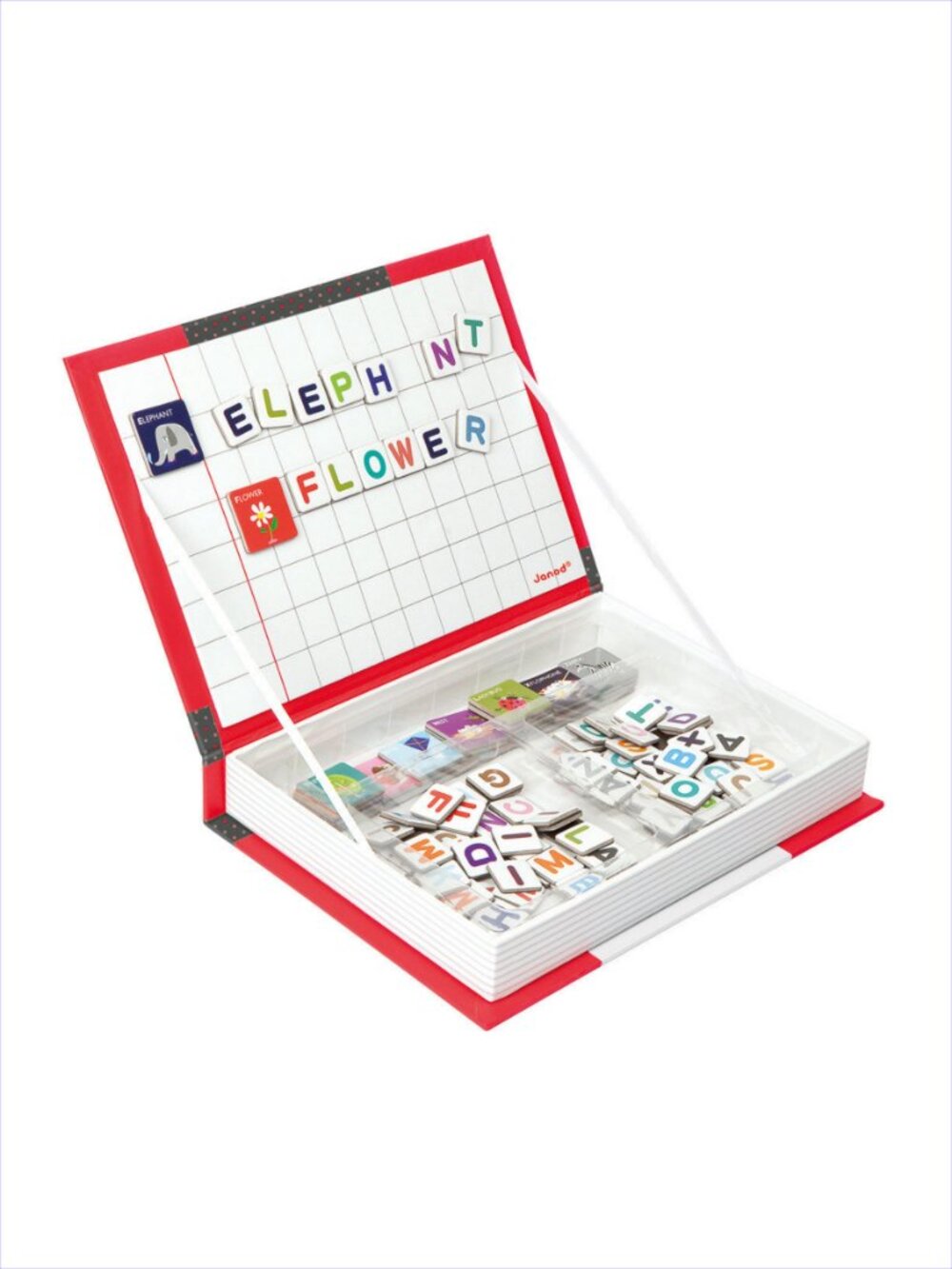 Janod Magnetibook English Alphabet 3-8 Years Travel-friendly Toy New Sealed